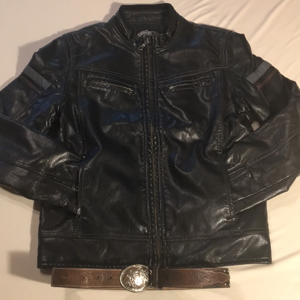 Jacket and belt